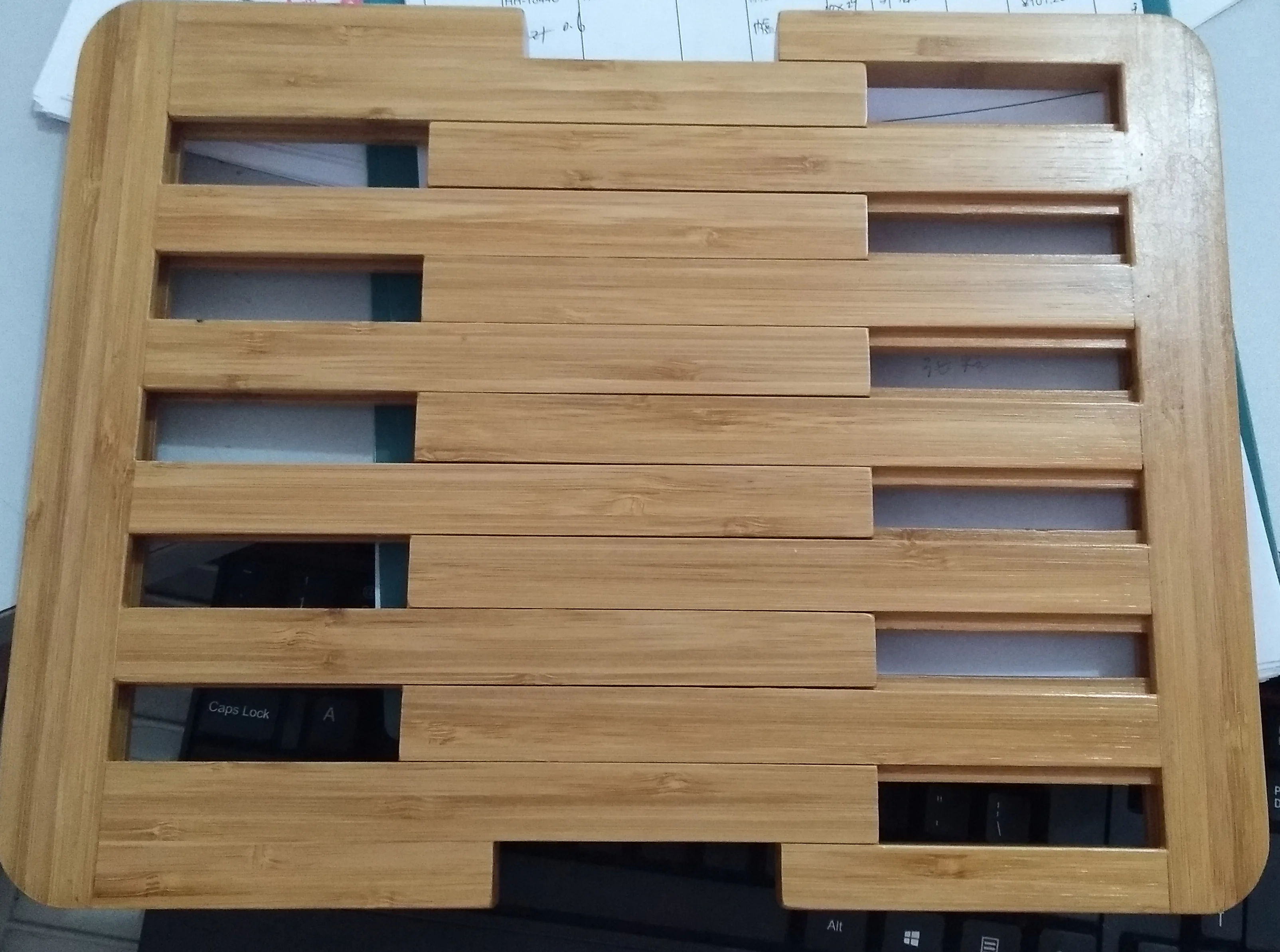 Bamboo Trivets Heavy Duty Hot Pot Holder Pads