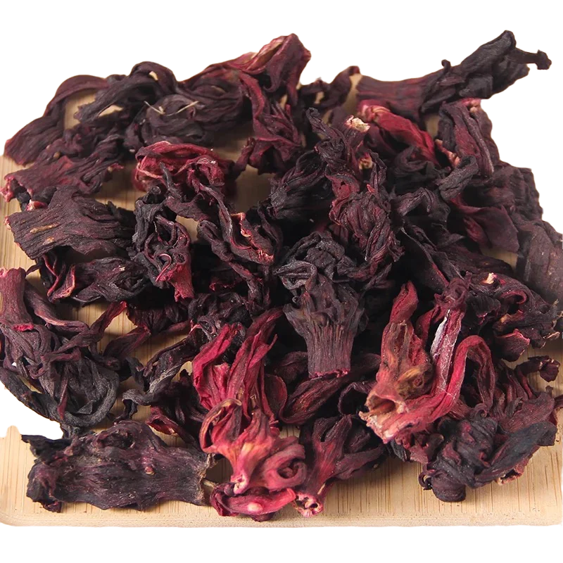  Натуральный чистый популярный темно-красный сушеный Травяной чай Roselle Hibiscus Flower для красоты