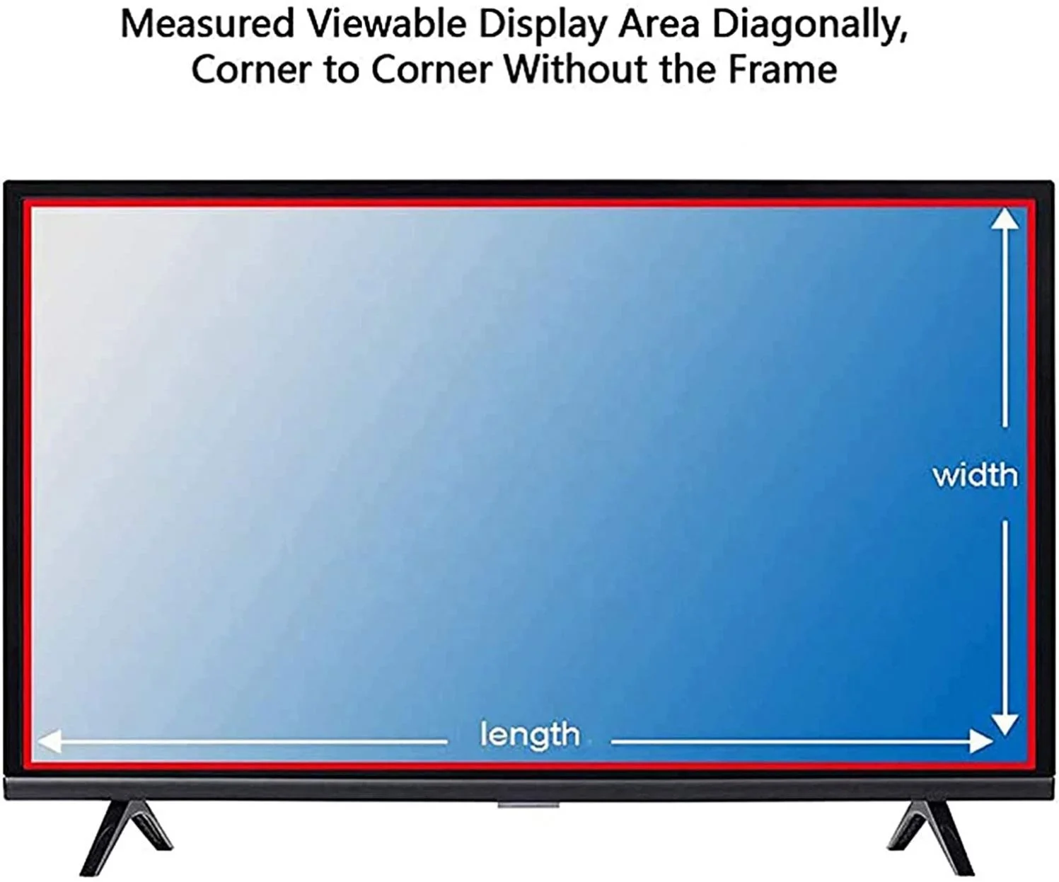 Прозрачная Противоударная защитная пленка HD для экрана телевизора 32-75 дюймов для Sharp Sony Samsung Hisense LG 65 дюймов