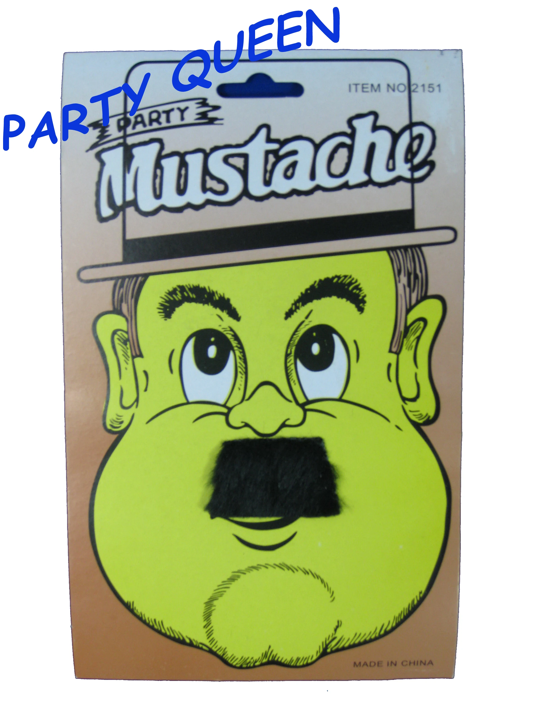 Carnival Chaplin mustache for Halloween New year celebration