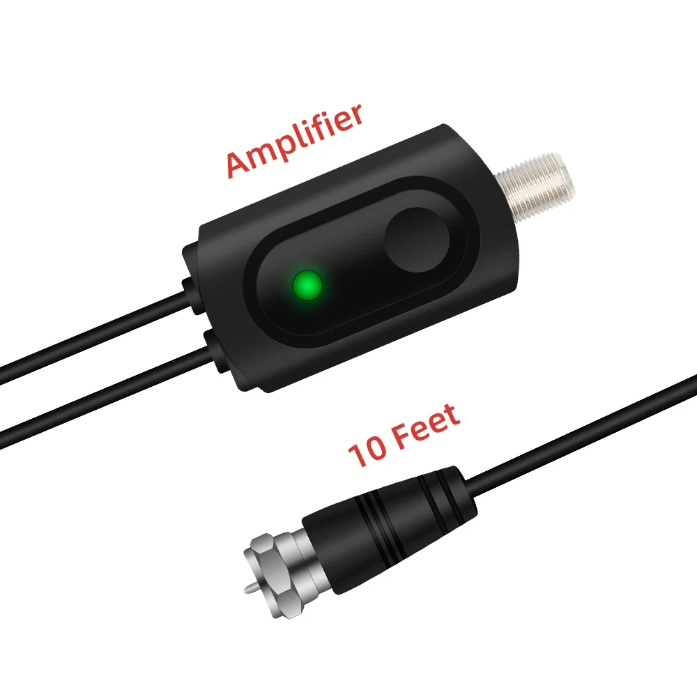 DVB-T2 Indoor TV Antenna for Digital TV DVB T2 FTA HDTV 150 Miles Long Range Antenna VHF UHF HD Amplifier ATSC TV Antenna 4K