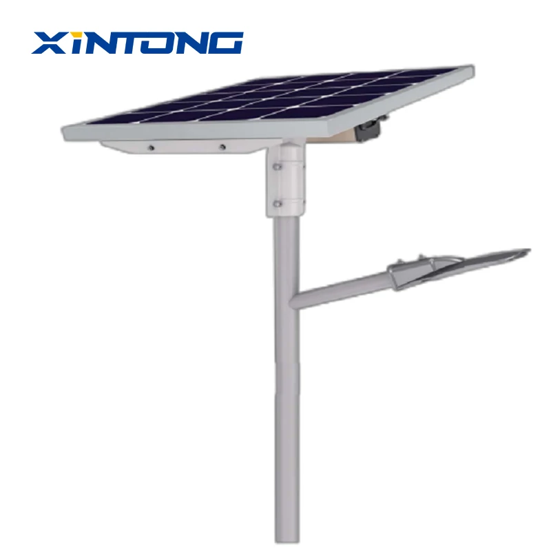 XINTONG Good Price Commercial Solar Street Light Panel Round Shape Led Ip66 Made China