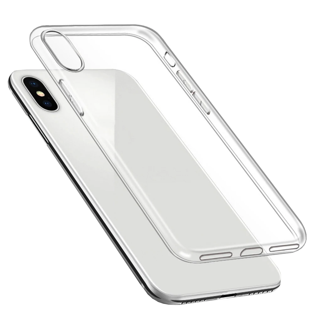 Оптовая продажа прозрачный чехол для iPhone 13 12 11 8 7 6 xr pro max чехлы телефонов из