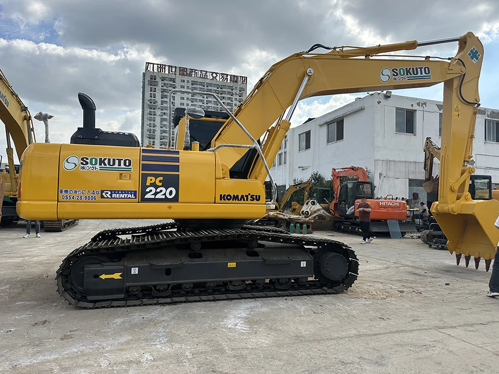 Used Komatsu Excavator PC220-8 good condition japan komatsu used excavator pc220-7 pc200-7 pc200-8 pc400-7 pc400