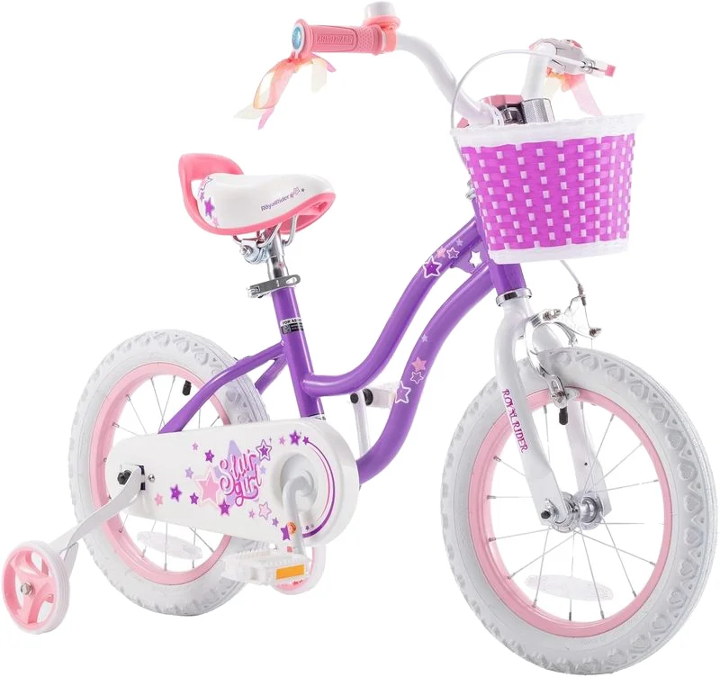 High Quality 12-20 Inch Kids Bike with Secure Baskets for Children Aged 3-13 Highly Pedal Type