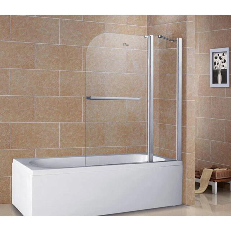 High Quality Chinese Hotel Home Bathroom Sliding Tempered Glass Shower Door With Modern Design Style
