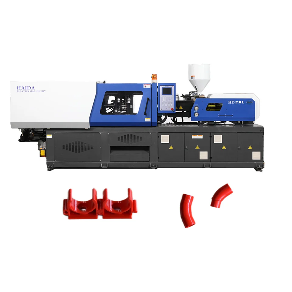Haida HD210L Preform Injection Molding Machine Horizontal Used Making PVC U-Shaped Pipe Wire Box PET PC PP Motor EPS PA ABS