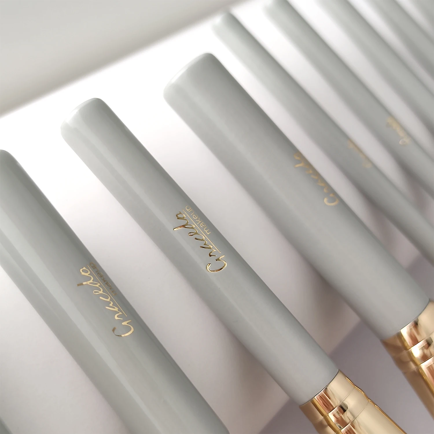 GRACEDO 9pcs grey new makeup brush set professional high quality makeup brush supplier soft full customize makeup brush set