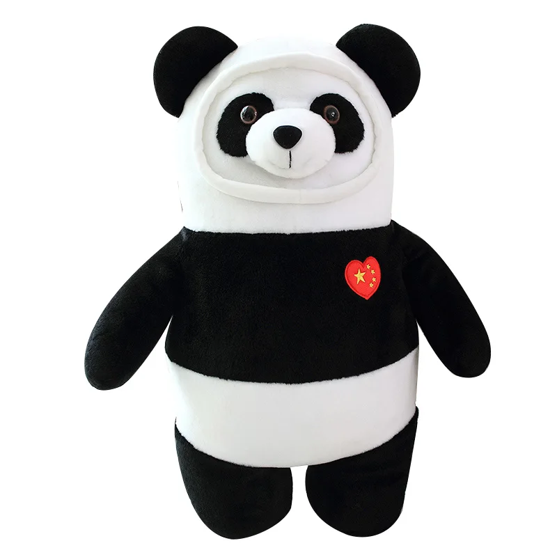 Custom Design Plush Toy Baby Soft Toys 20' Spaceflight Panda Stuffed Animal Plush Toys Panda
