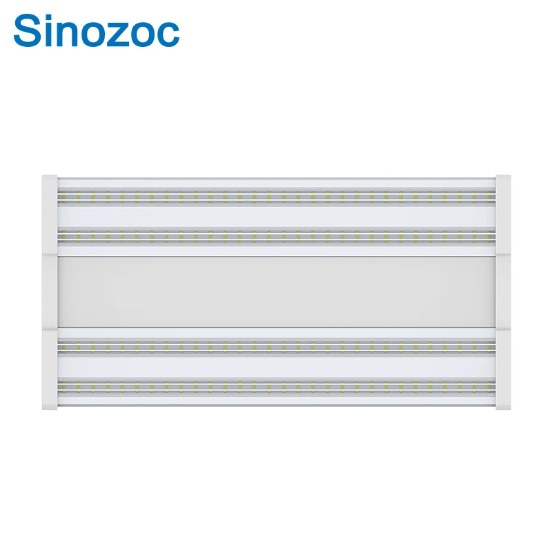 Sinozoc 100w 200w 300w 400w Linear High Bay 4FT Durable LED Commercial Workplace Lights