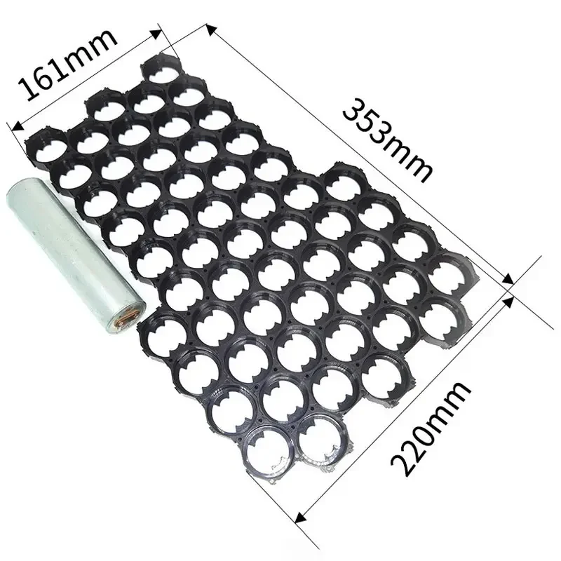 Fireproof 3.2V LiFePO4 Battery Pack Spacer Holder Bracket 18650 21700 32650 Battery Cell  Holder 18650 Battery Holder li-ion