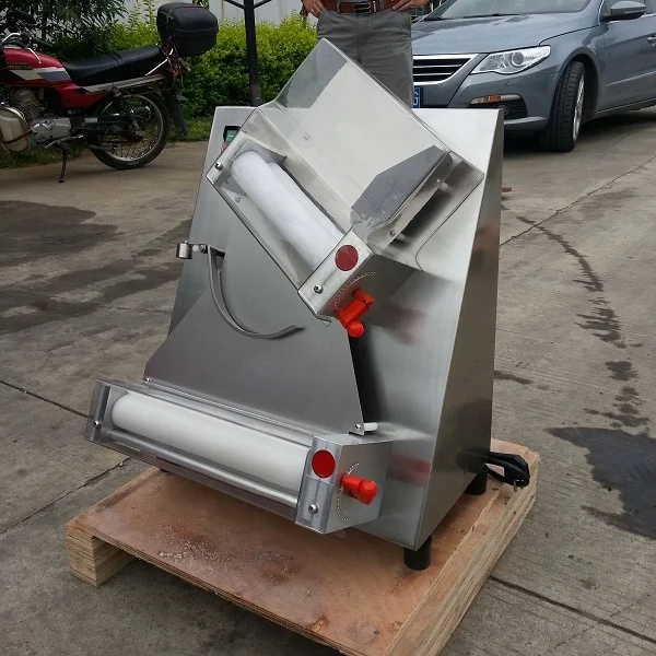 Bakery machines stainless steel electrical pizza/bread/cake/fondant/croissant/pastry dough roller dough sheeter machine