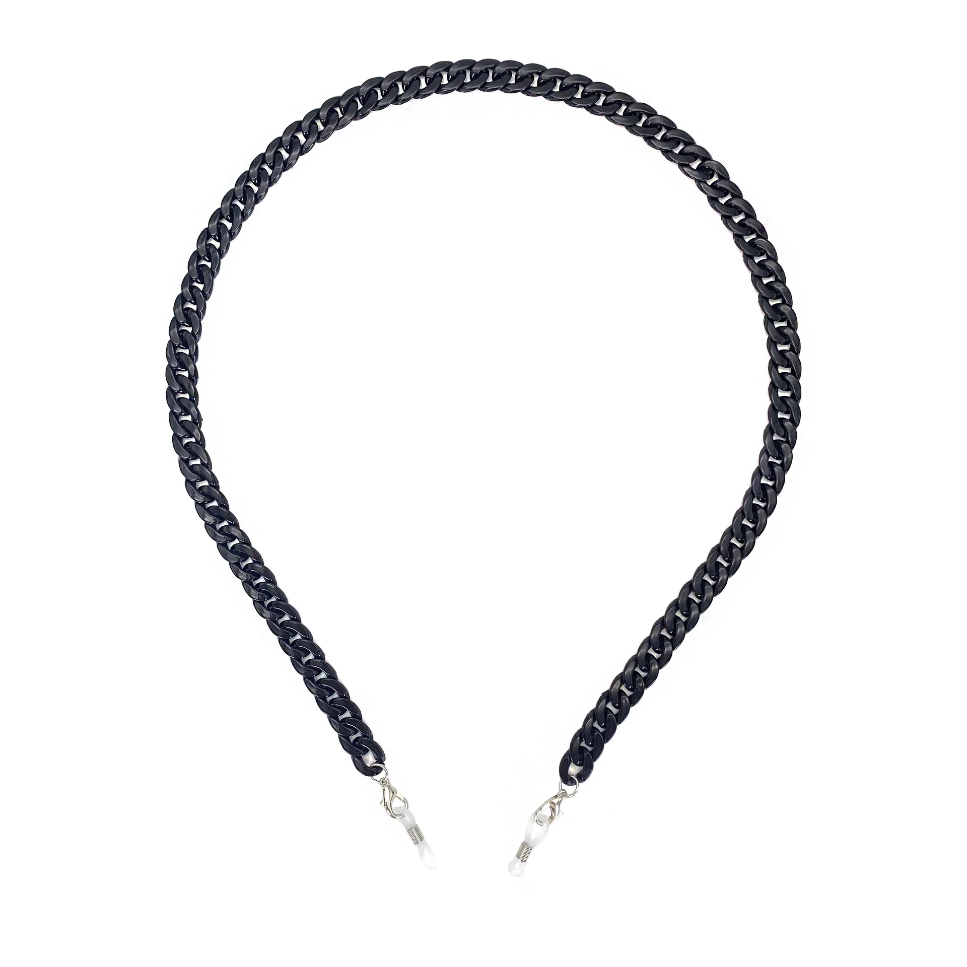 Retro 10mm fine acrylic acetic acid board sunglasses chain glasses chain glasses rope