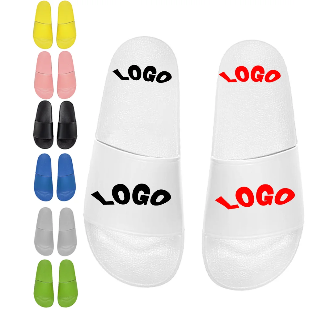 Customizable slides slippers anti-slippery fashion beach slippers print party pearl slippers