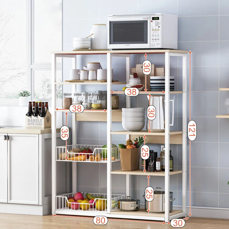 2023 hot sale microwave oven rack stand shelf shelving unit living room bathroom kitchen