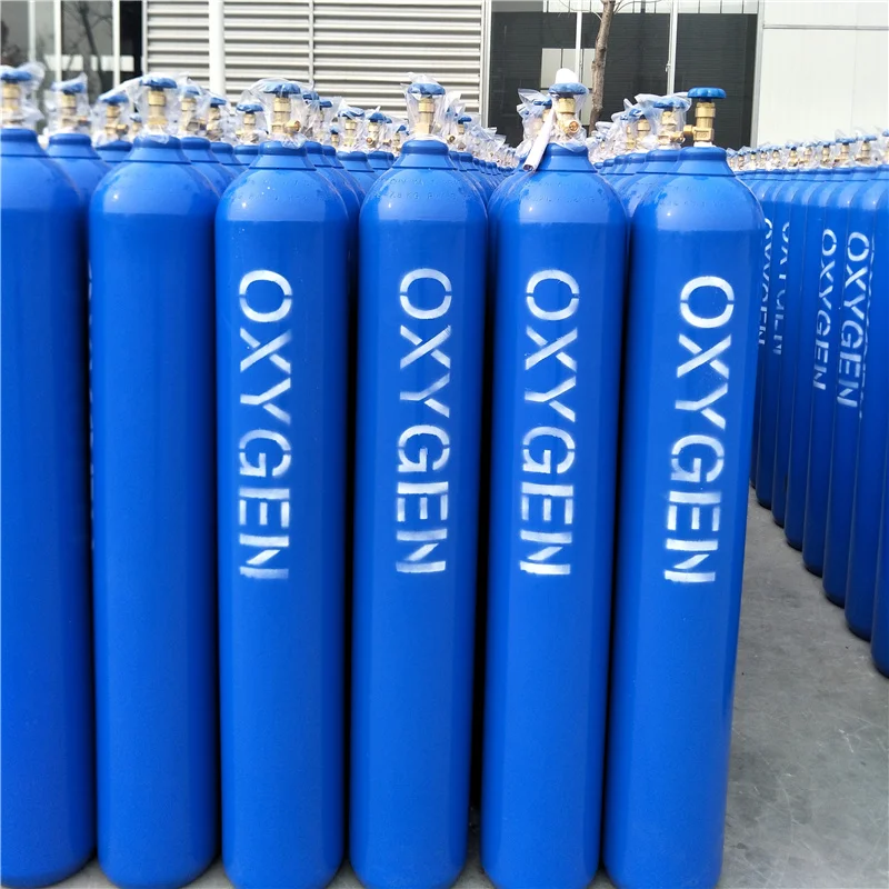 High purity oxygen gas in 40L cylinder