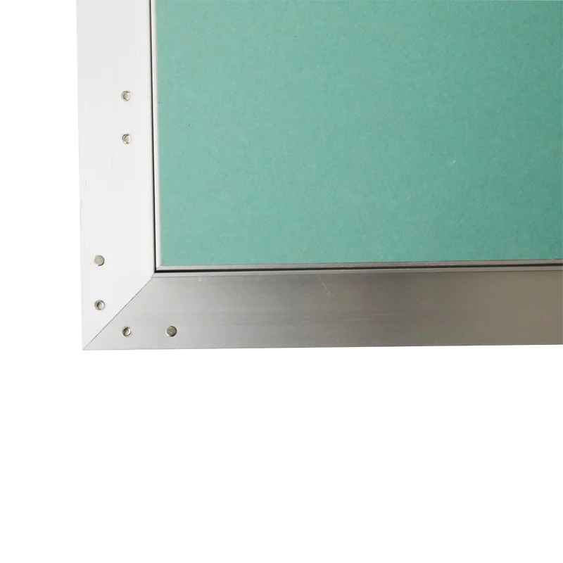 UAE Market Aluminum Access Door Gypsum Board Good Designed Structure in Projects, SHUNSHI Good Sales, Original Aluminum Color