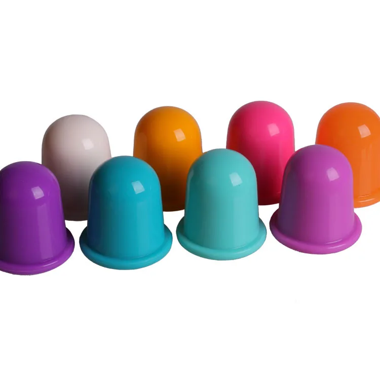Dropshipping Silicone Massage Cups Facial Cupping Cups Vacuum Suction Cup Set Massage Doctor