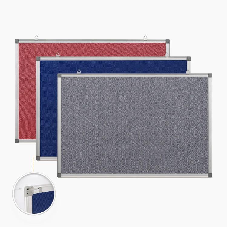 Fabric Cloth Pin Boards Notice Standard Sizes Bulletin Board For School Classroom Office