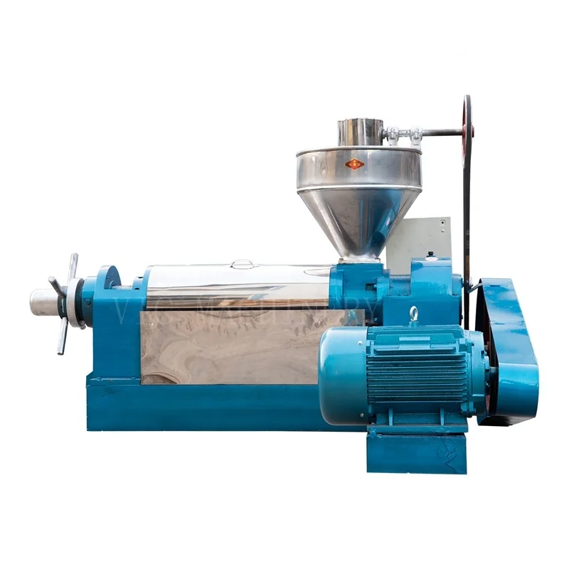 New developed 600KG/H capacity zx-160 durable strong wide gear reducer automatic sunflower palm screw oil press