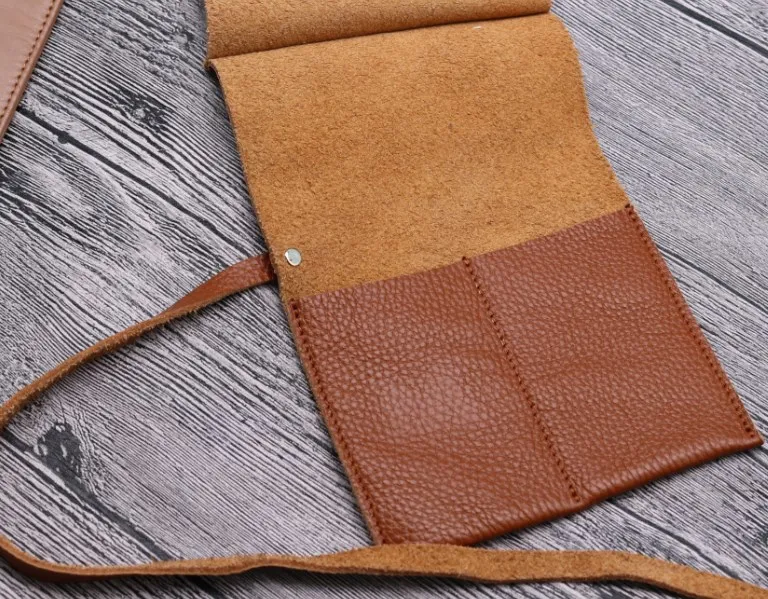 custom storage travel pouch Leather Watch bag