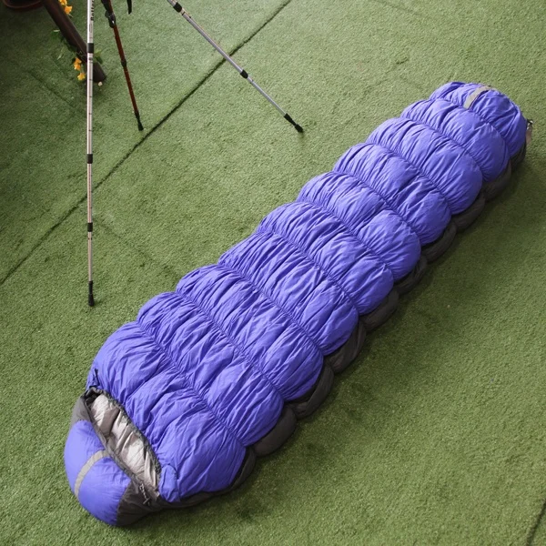 New design goose down sleeping bags for cold weather