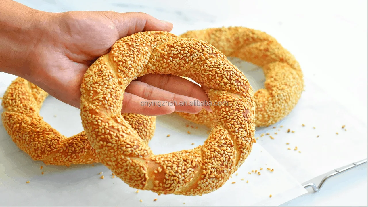 Ying Machinery Sesame Bread Rings Turkish Simit Machine