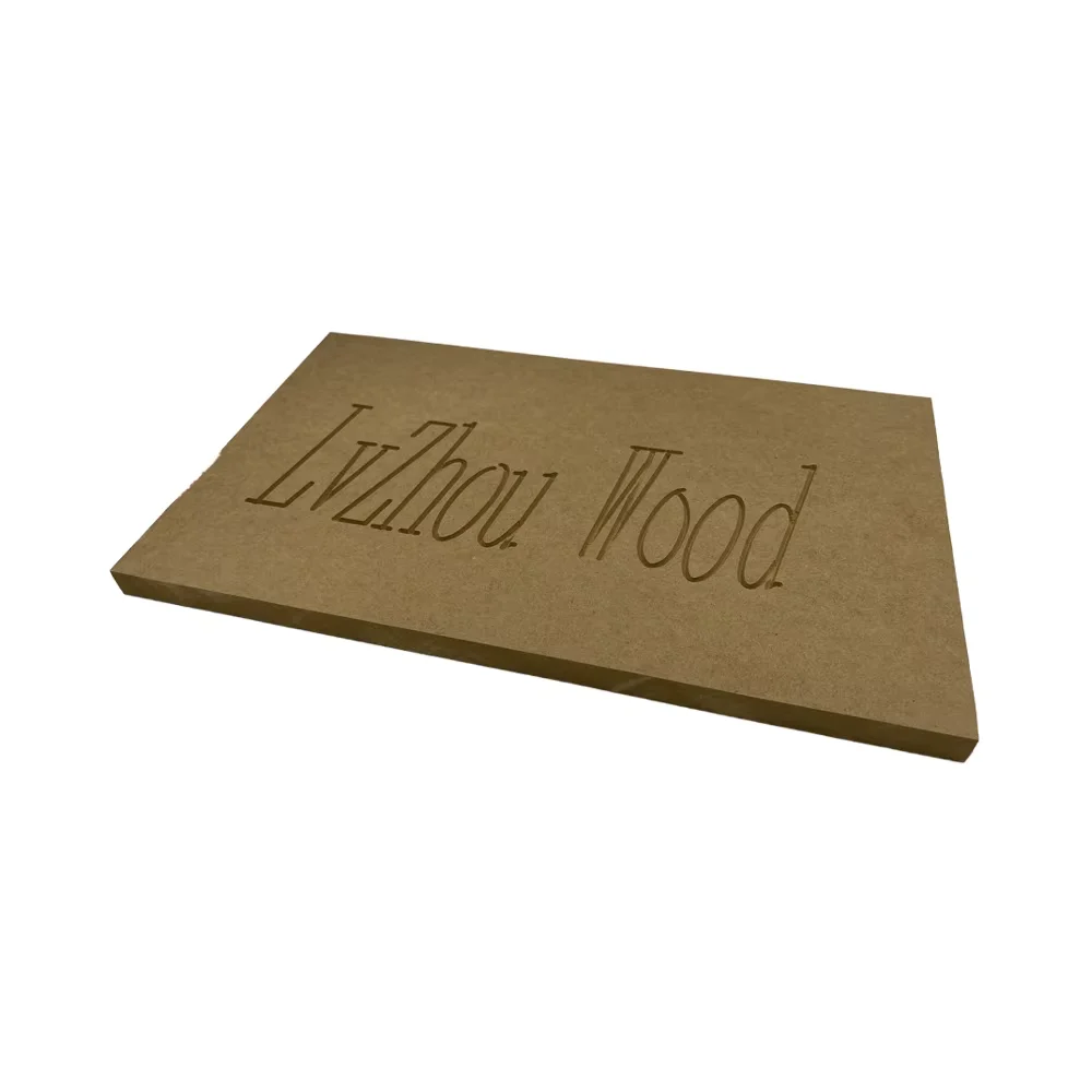 Modern9- 18mm Thick MDF Board Mixed Peeled Wood Veneer E0/E1 9mm Particle HDF Melamine Paper Surface Home Furniture Carving E2