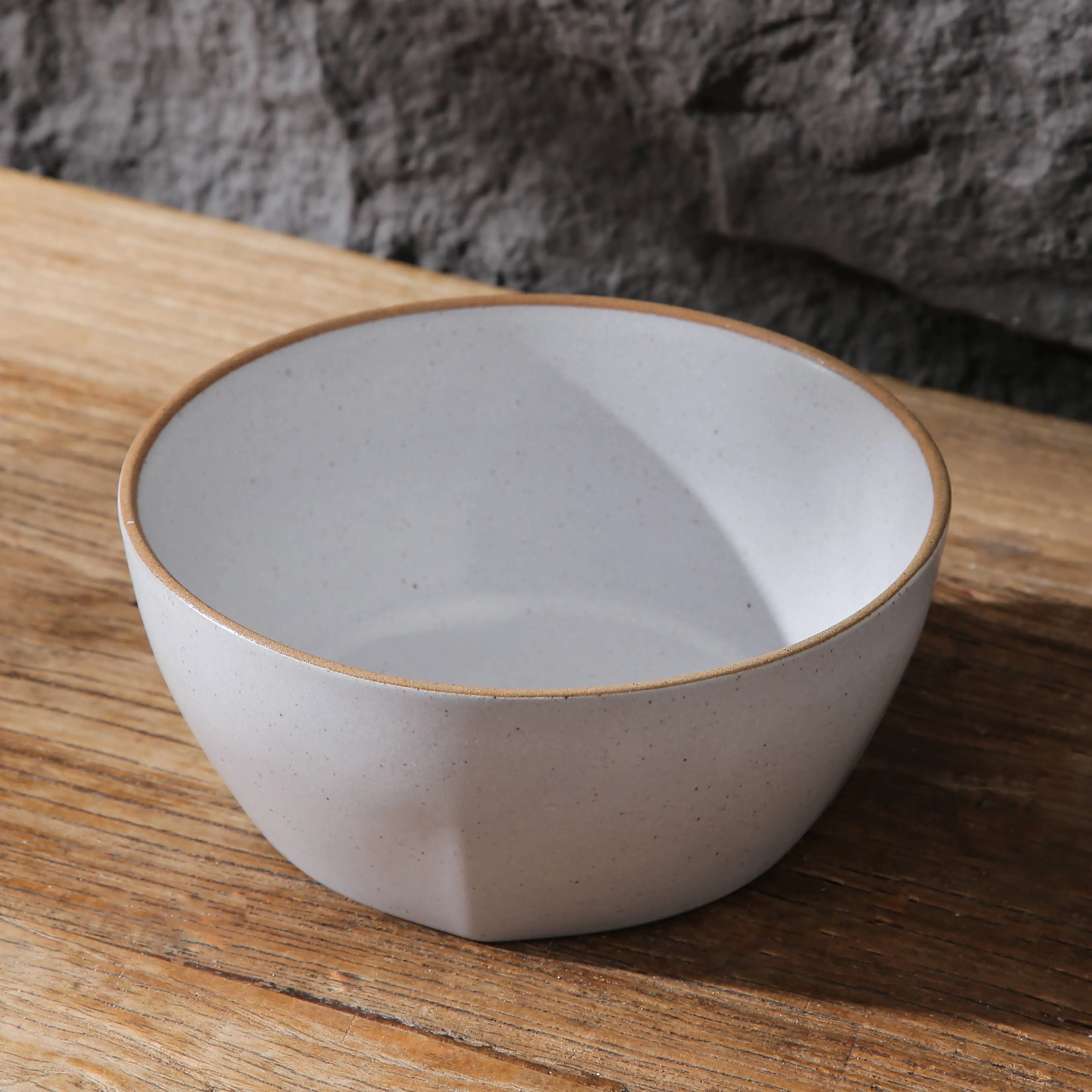 Rustic flecks glaze wholesale factory price modern kitchen tabletop 16 pieces dinner set home restaurant ceramic tableware set