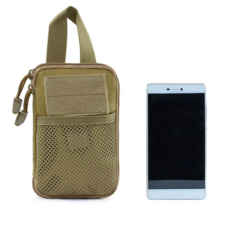 Factory sell outdoor sports outdoor EDC handbags waterproof mobile phone bag wear belt running mobile phone accessories package