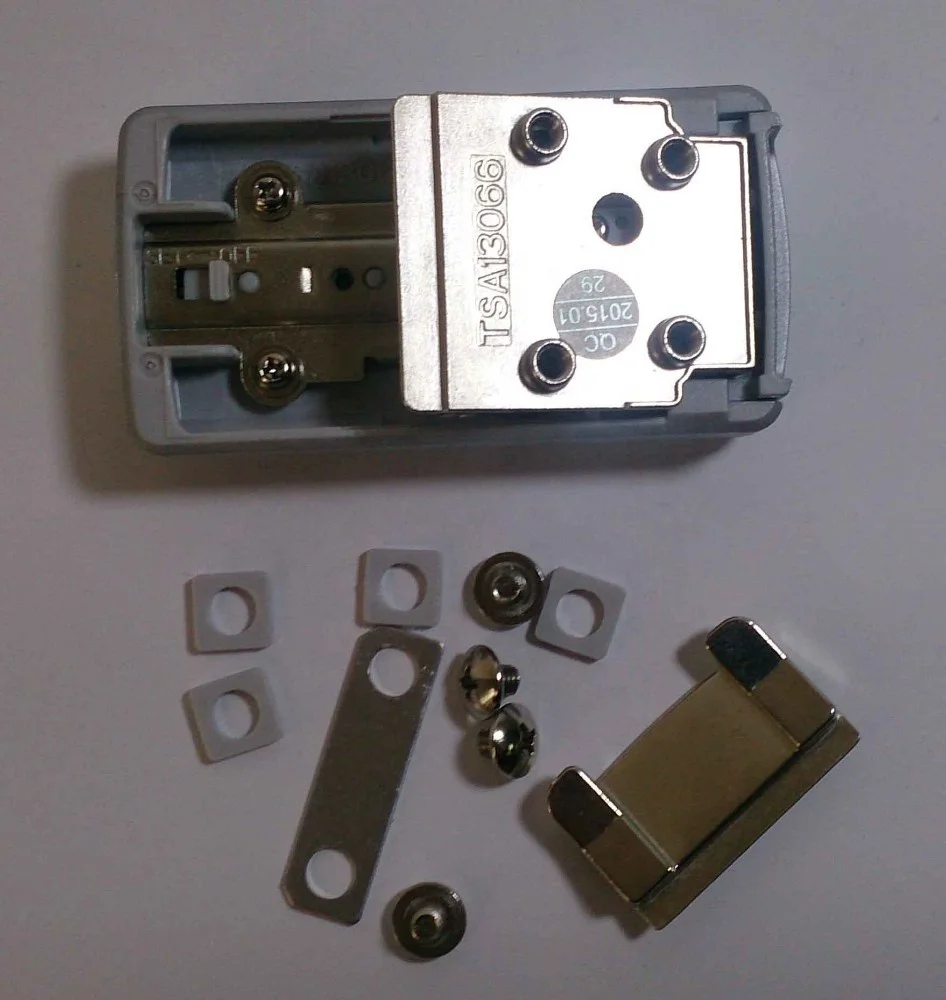 TSA accepted combination box lock/TSA Combination travel bag Zipper Lock/Travel suitcase accessories TSA lock