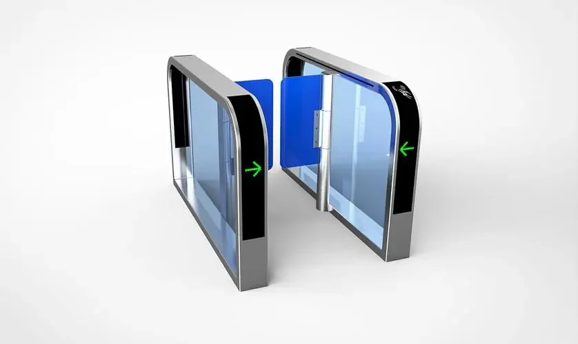 Top Manufacturer Recommends Fast Smart Turnstile Security Flexible Swing  Barrier Gates For Factory