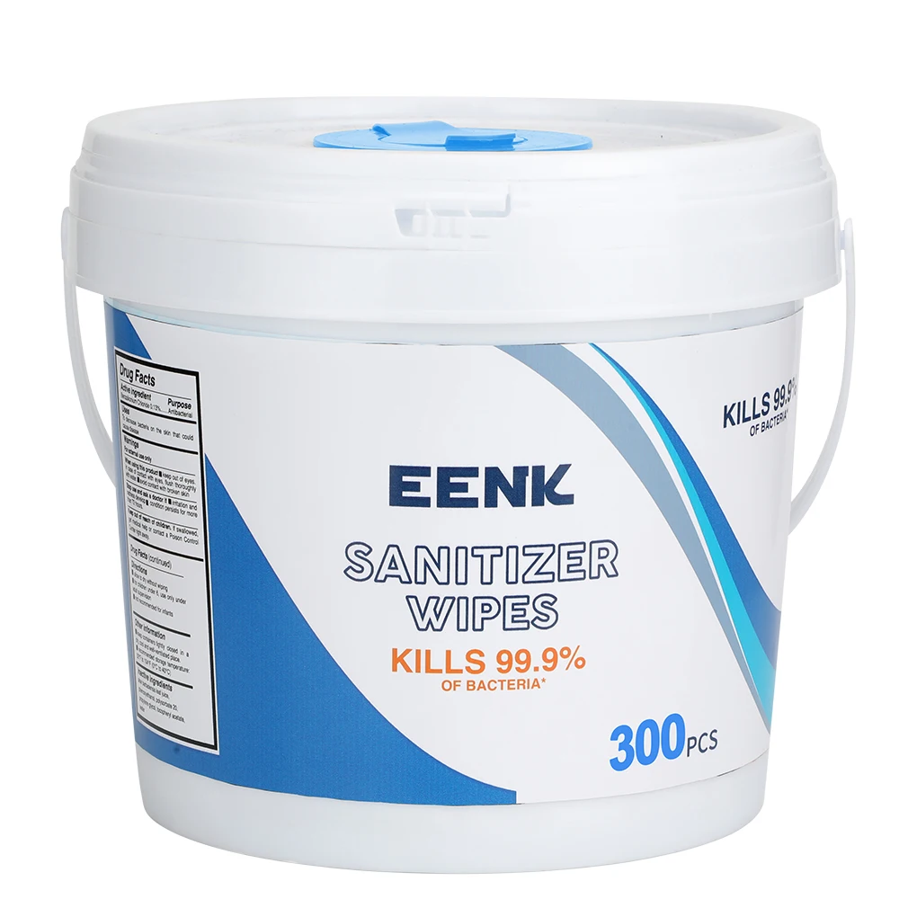 500PCS Canister wipe non-woven material cleaning disinfect gym wipes