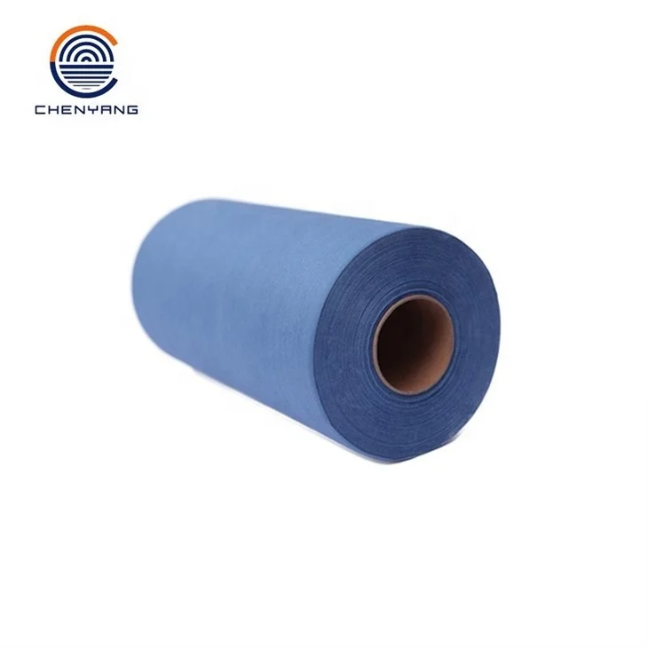 Wood Pulp PP  Wiper  Disposable Cleaning Rags Industrial Cleaning Cloth Roll