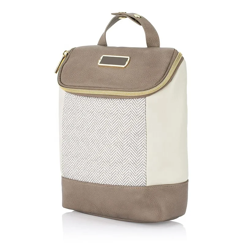 Thermal Fashionable Baby Bottles Multi Function Cooler Tote Bag