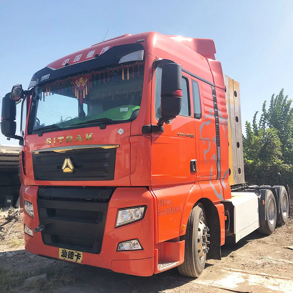 Лидер продаж тяжелый грузовик SINOTRUK SITRAK G7 440 лошадиных сил 6x4 типа CNG головка трактора
