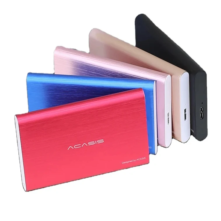 Customization 2.5 inch SATA to USB2.0 6TB Hard Drive DVD Case External Enclosure