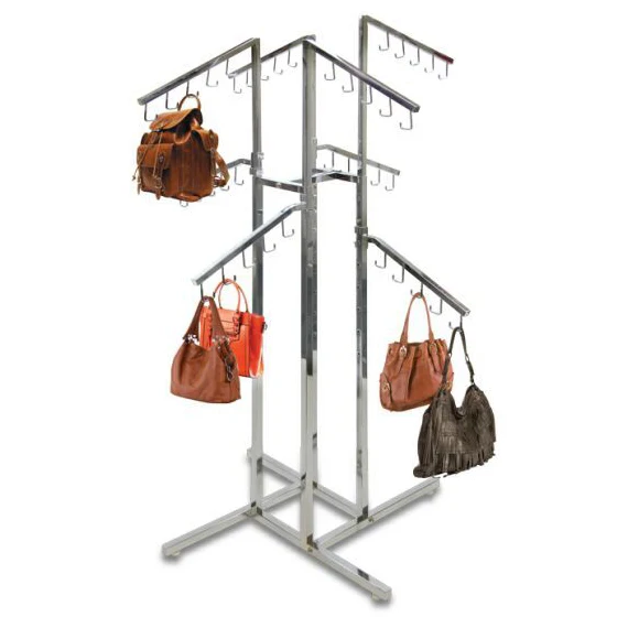 Cheap Custom Retail School Bags Display Rack