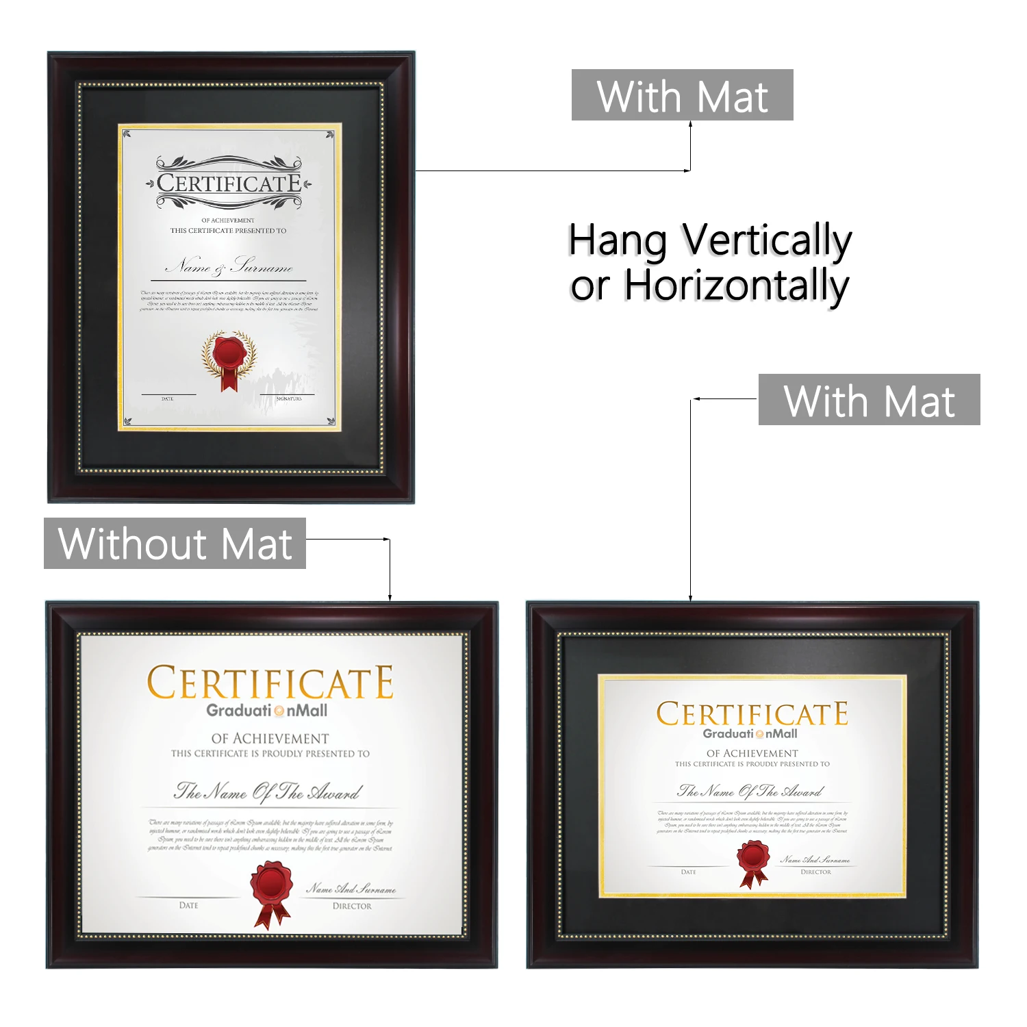 Wholesale 11x14 Graduation PS Certificate Frame Diploma Frame Document Frame Wholesale