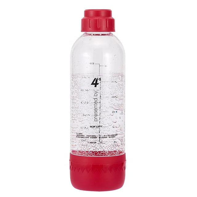 Home Soda Machine Bottles 1Liter/PET  Soda Drink  Water  Bottle  1000ml for Soda Water Machine  Equipment