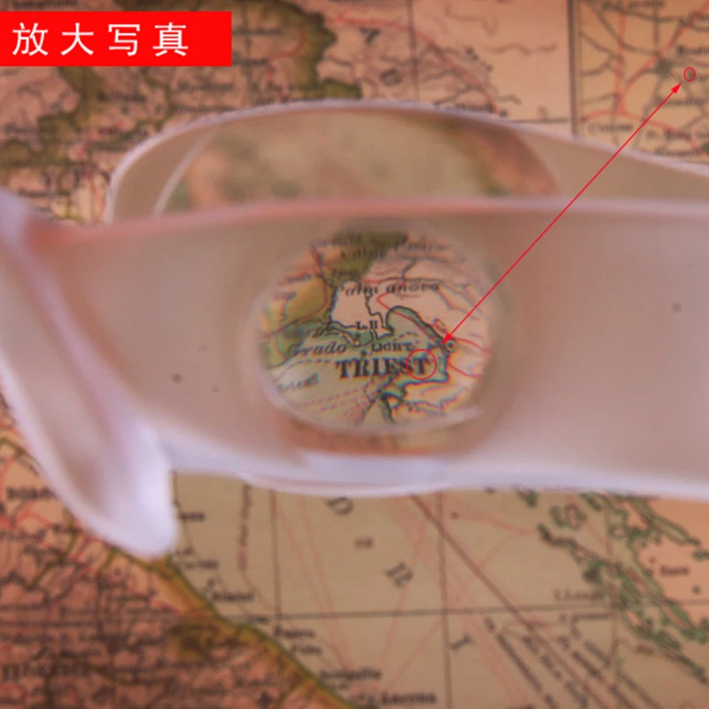 2.1X diopter -3 foldable 300 degrees presbyopic glasses TV magnifying glass