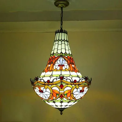 Ретро креативные лампы для ресторана «Сын мать» кофейный бар индивидуальное проектирование подвесное освещение люстра Тиффани