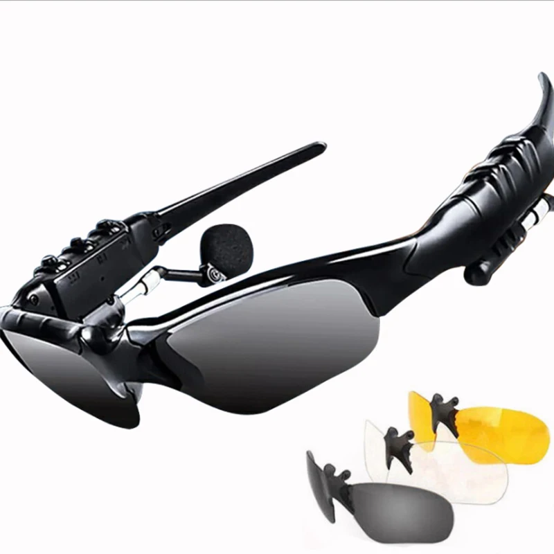 Wireless Headset Smart Bluetooths Glasses 5.0 Binaural Call Sports Smart Glasses Bluetooths Sun Glass