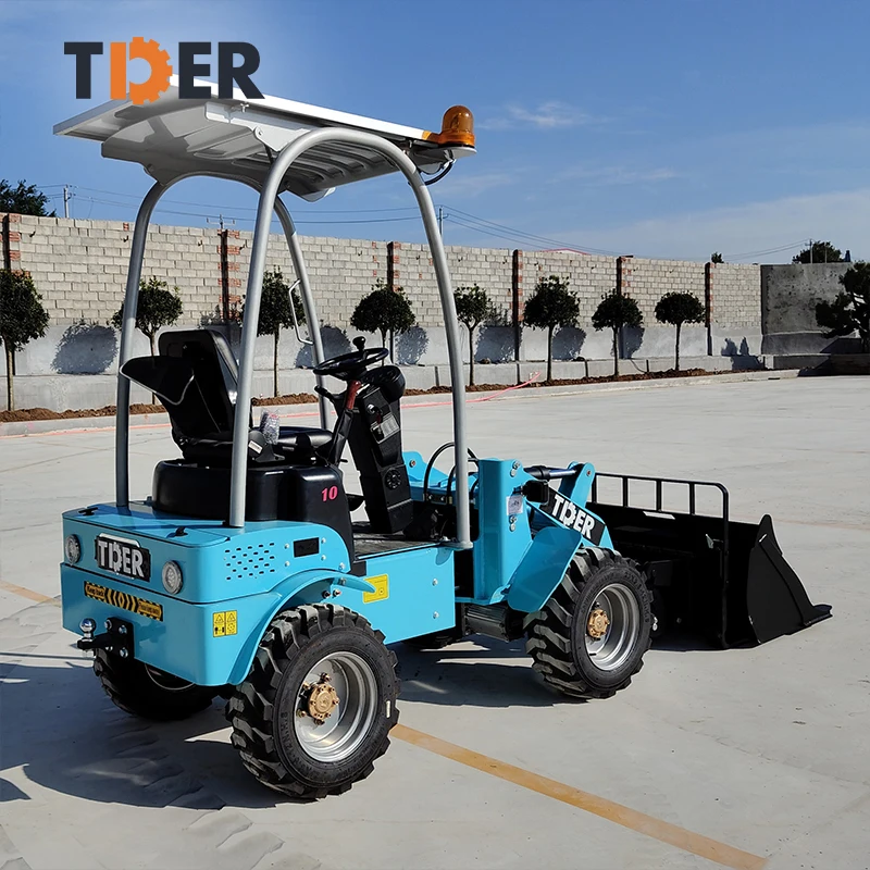 LiftSun New 0.5 Ton Battery Wheel Loader 500kg Small Mini Electric Front End Loader for Sale