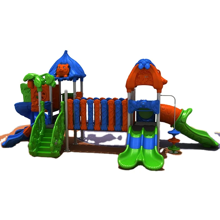 Children Play Game park kids slide plastic children kids play area outdoor playground equipment For park