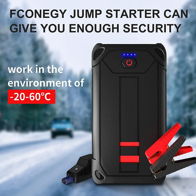 Power Bank Portable Car Jump Start Mini 4 USB Battery Jump Starter Car Jump Starter