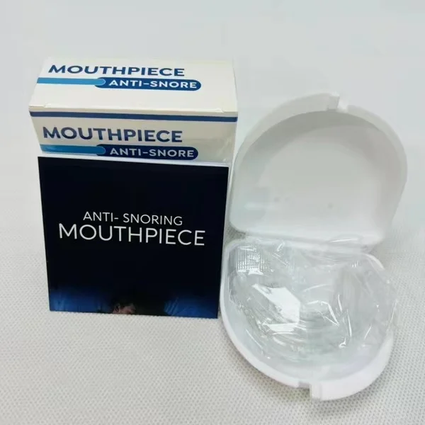 Anti Snoring Silicone Mouthguard Stop Snore Instrument Device Silence Sleeper Mouthpiece