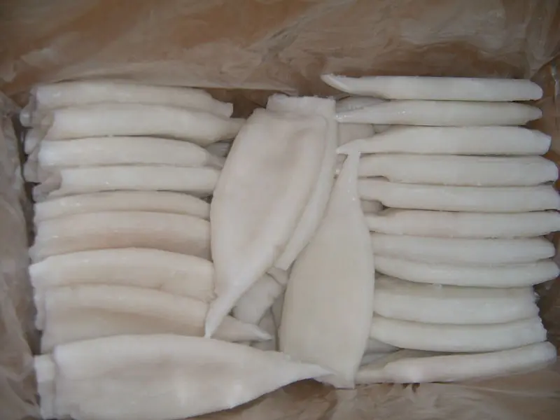 L65 giant skinless squid tube hot sale frozen squid tube with good prices