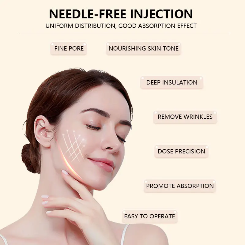 Factory discount high quality 24K gold Skinject hyaluronic acid injection pen