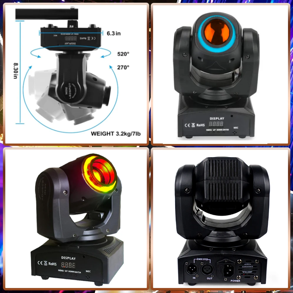 10M Long Distance Moving Head Laser Light LED Stage Laser Lights